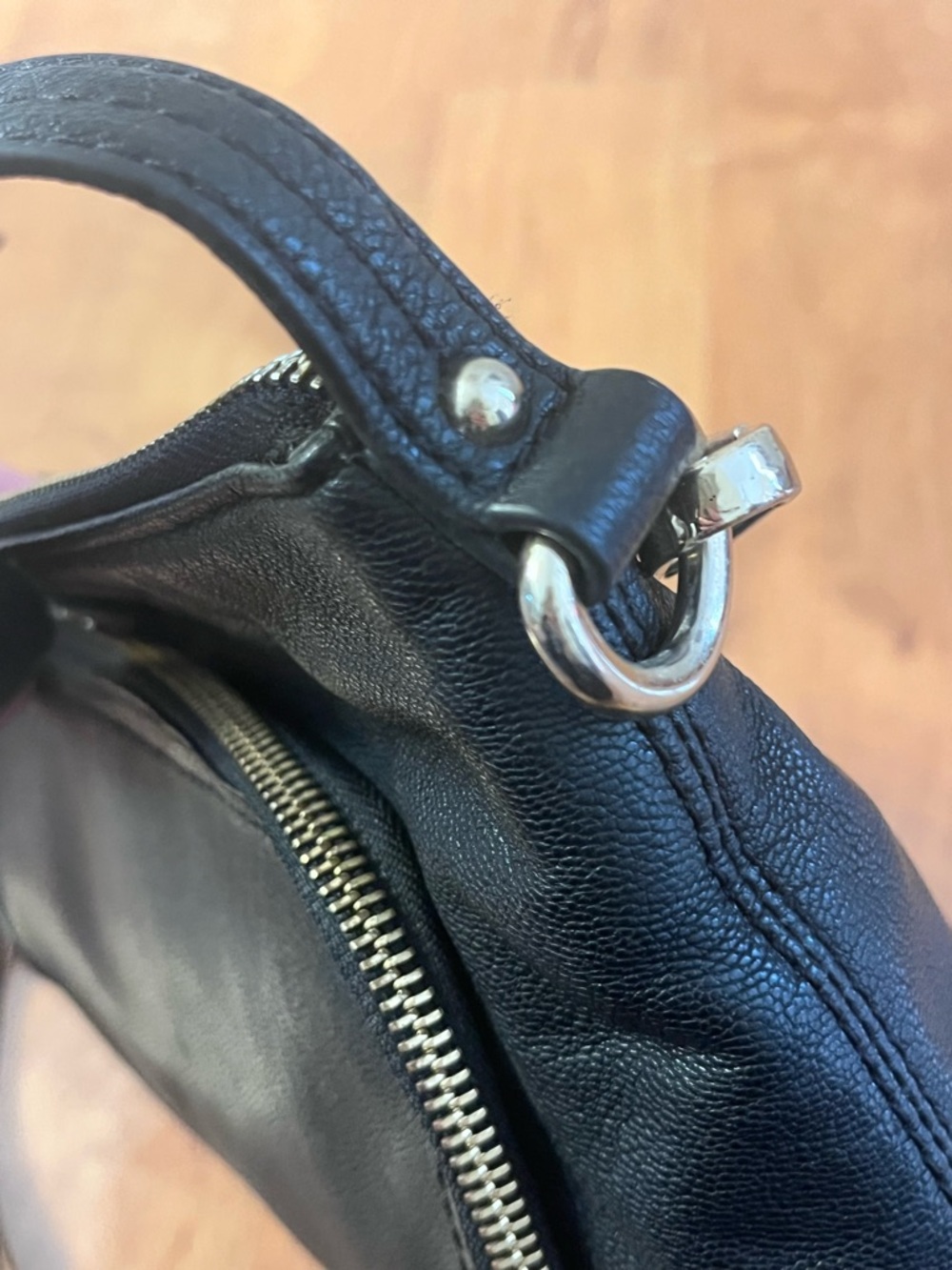 Kate Spade Black Leather Shoulder Crossbody - Picture 6 of 11